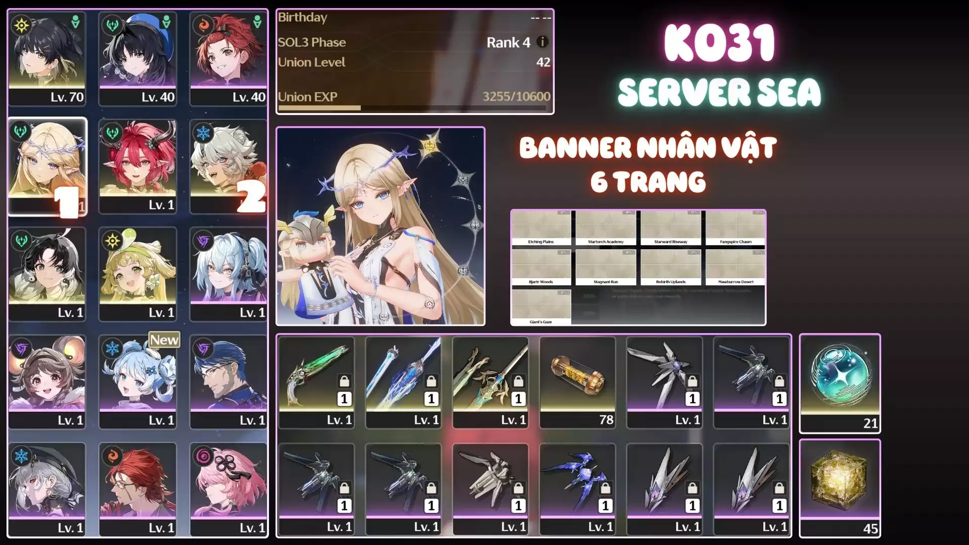 Cartethyia Rc1s1, Ciaccona Trấn