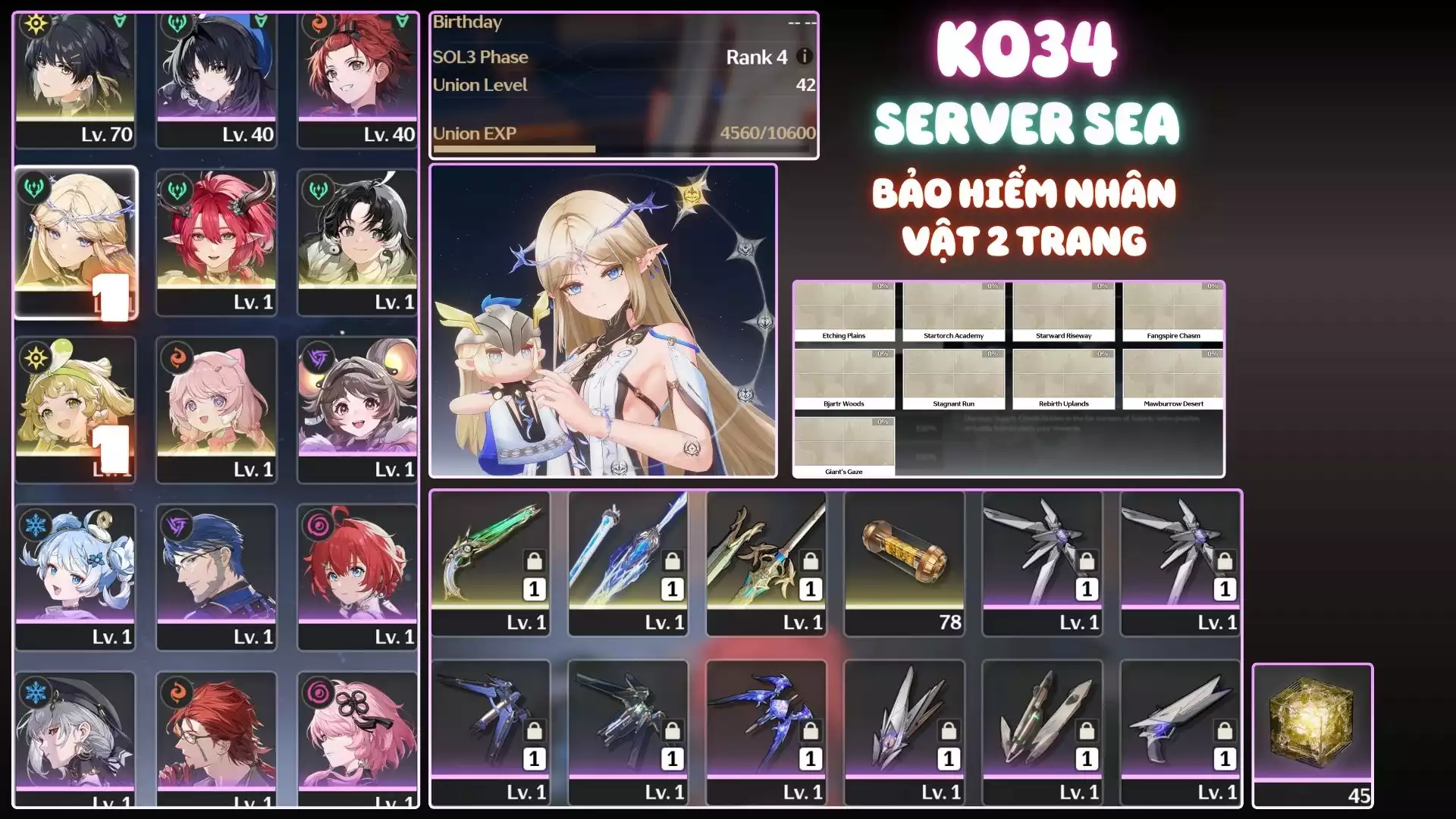 Cartethyia Rc1s1, Ciaccona Trấn