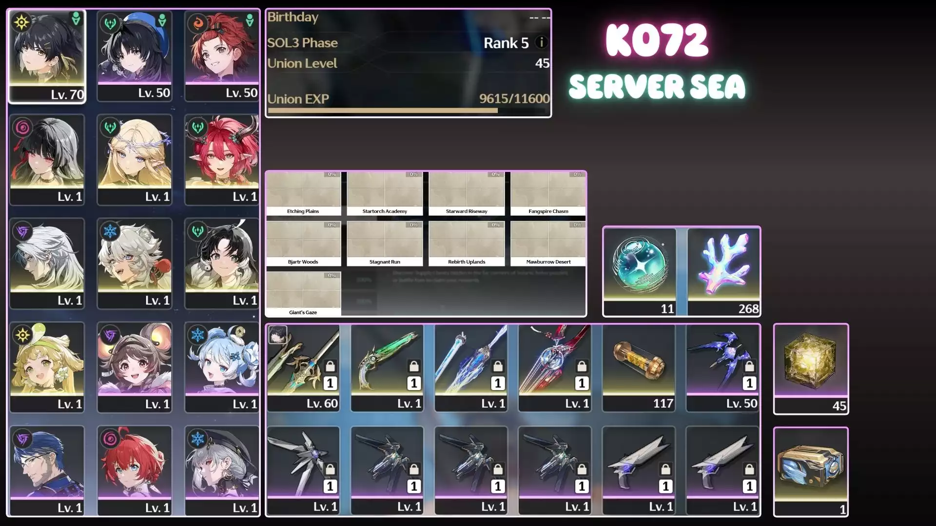 Full Team Cực Vip Cartethyia