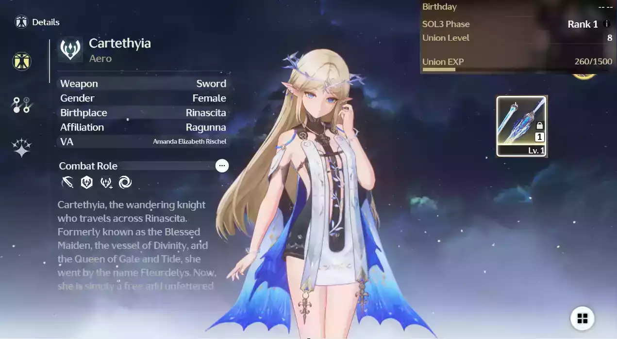 (SEA) UL8 Cartethyia Trấn + 0-20 vé limit hoặc trang banner + 1-2 char banner thường bất kỳ