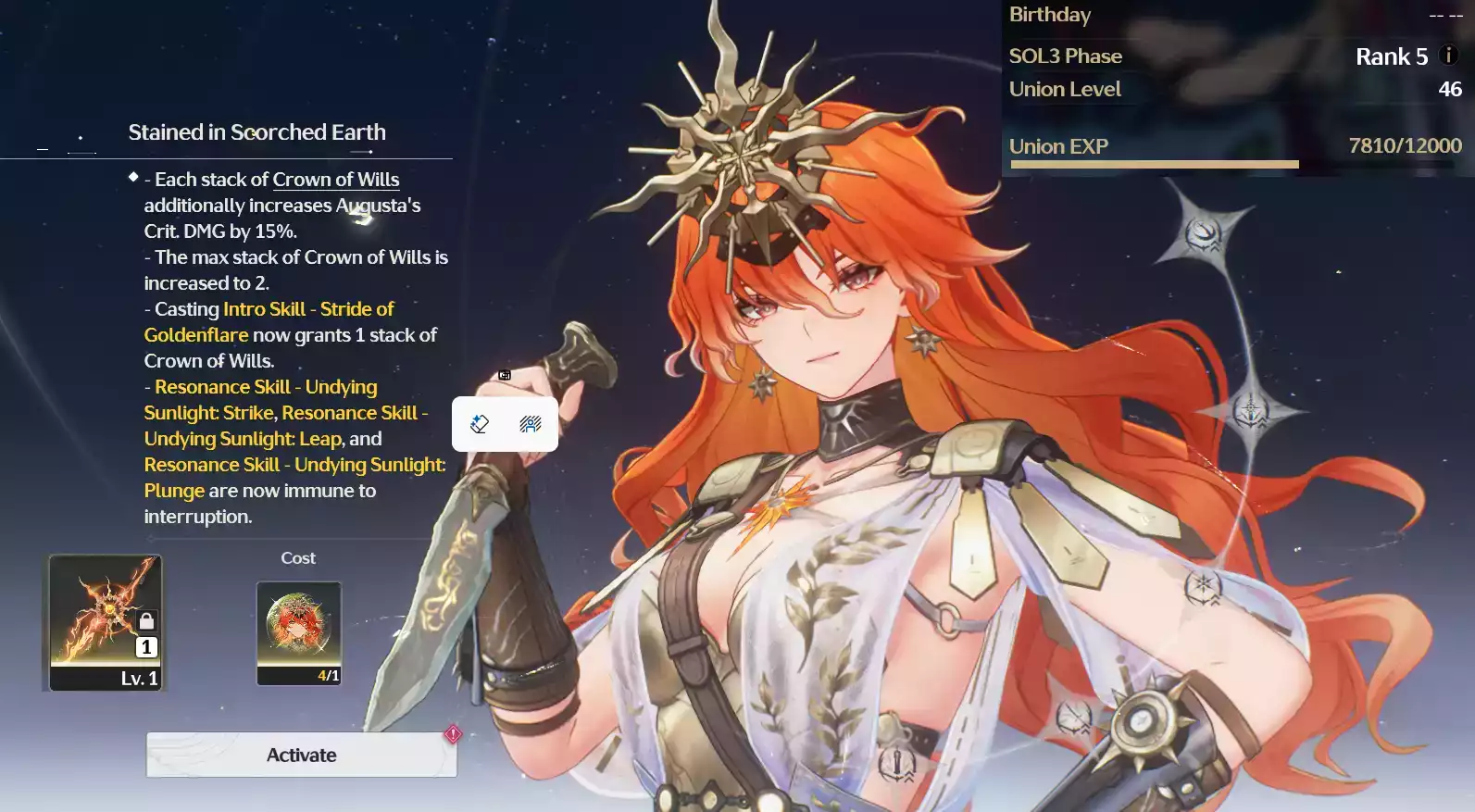 (SEA) UL45 Augusta RC4 Trấn