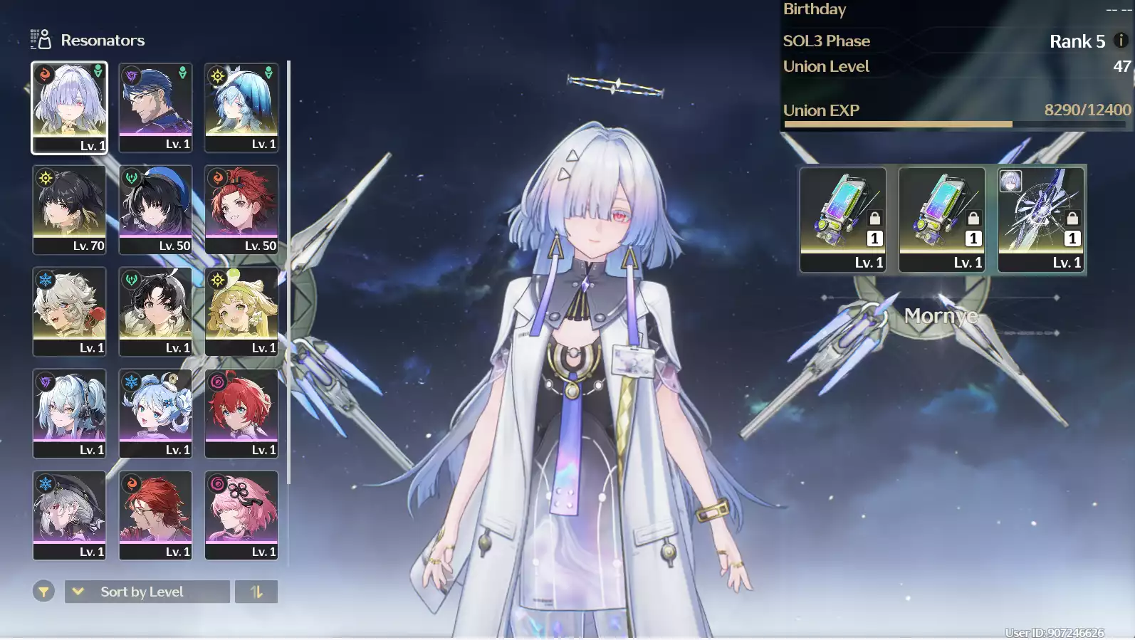 (SEA) UL45 Mornye RC6 Trấn + Shorekeeper