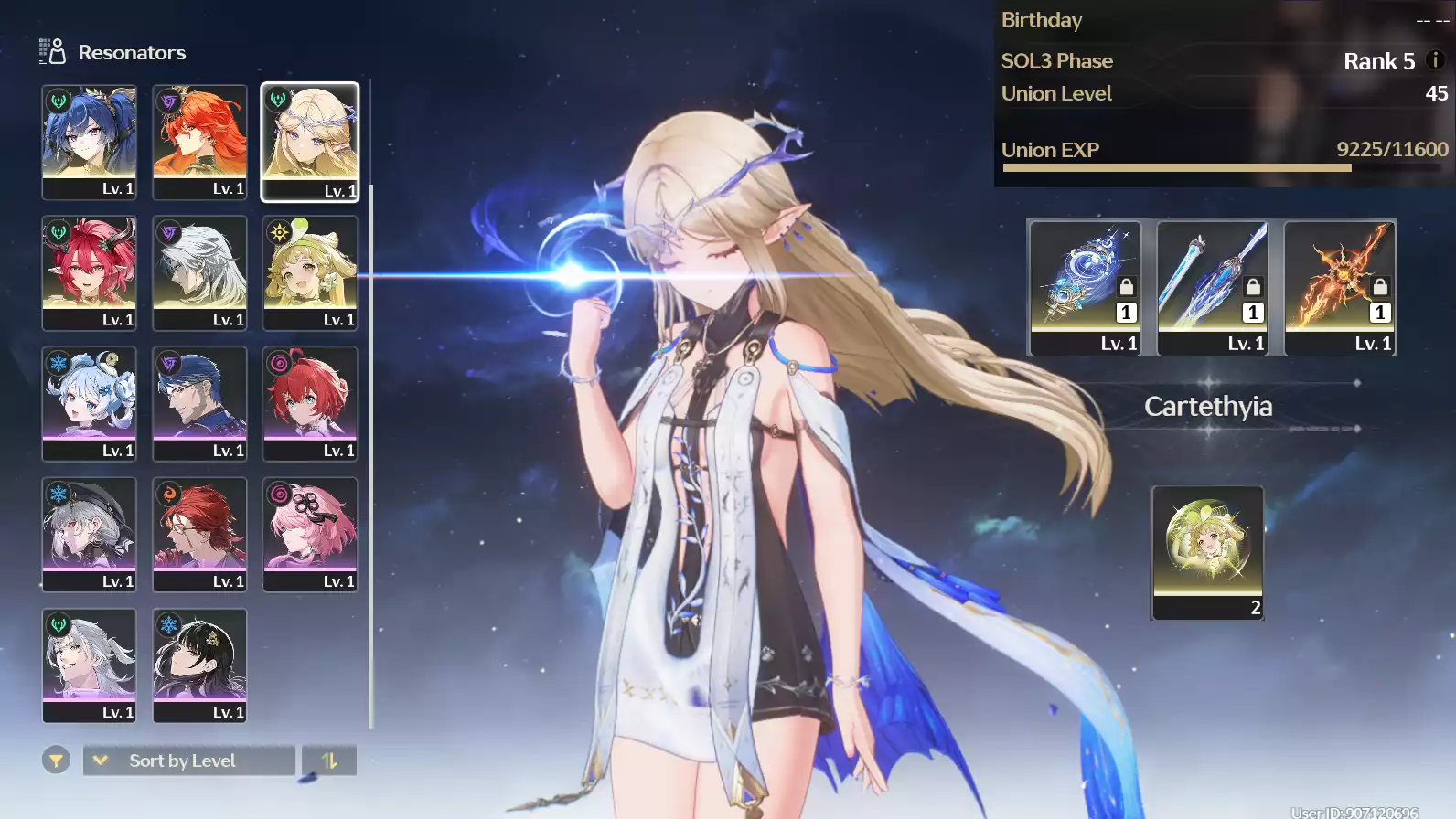 (SEA) UL45 Cartethyia Trấn + Ciaccona + Augusta Trấn + Iuno Trấn + Verina RC2 + Encore