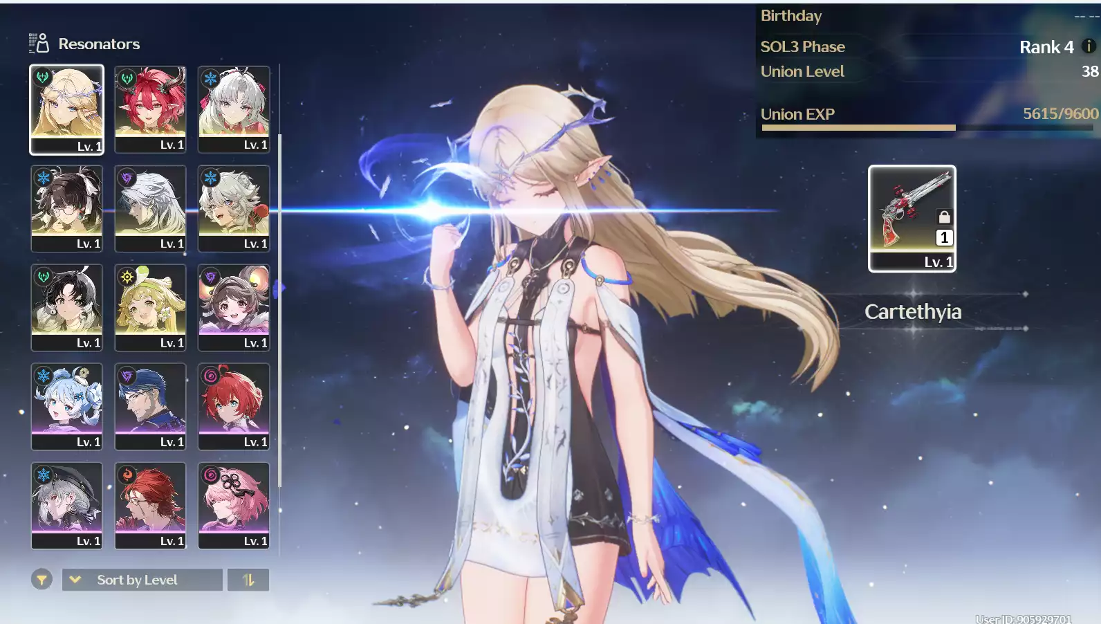 (SEA) UL45 Cartethyia + Ciaccona + Carlotta Trấn + Zhezhi  + Verina