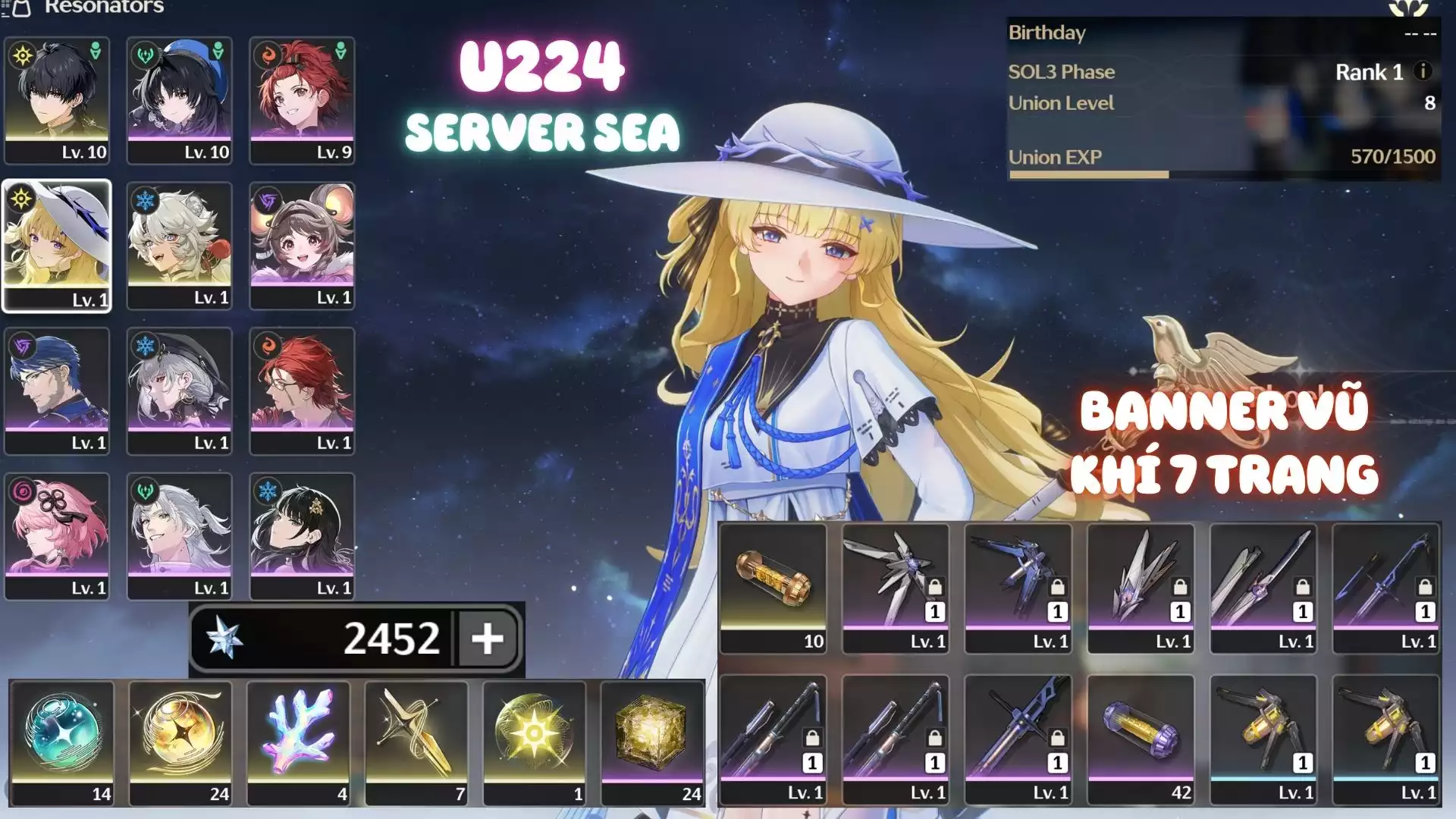 Khởi Đầu Có Phoebe ( Dư Đá + roll)