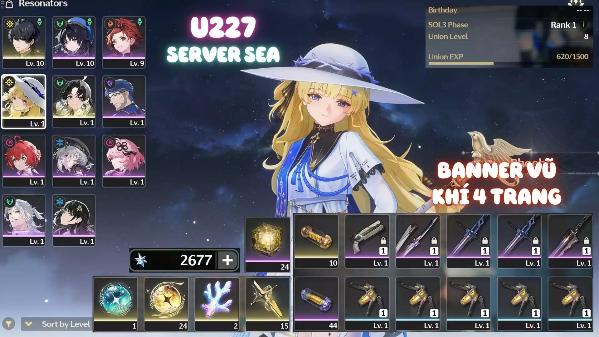 Khởi Đầu Có Phoebe ( Dư Đá + roll)