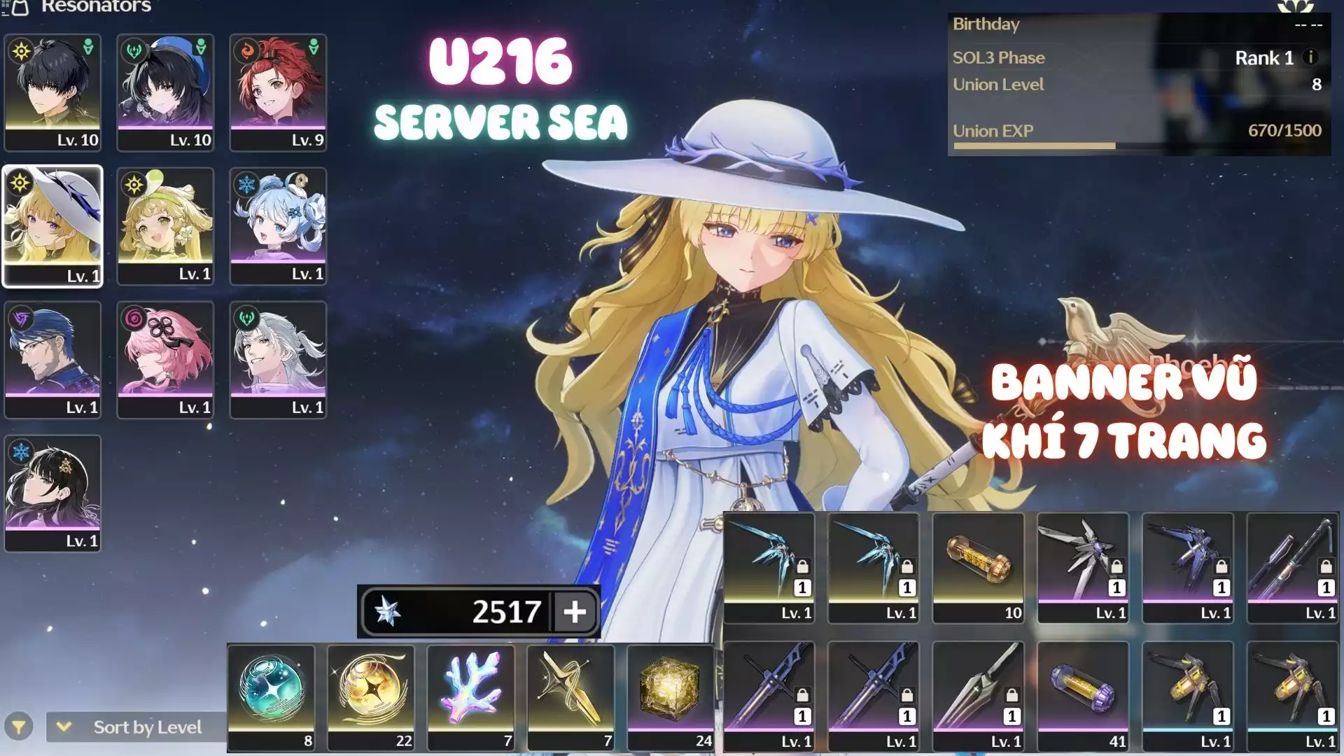 Khởi Đầu Có Phoebe ( Dư Đá + roll)