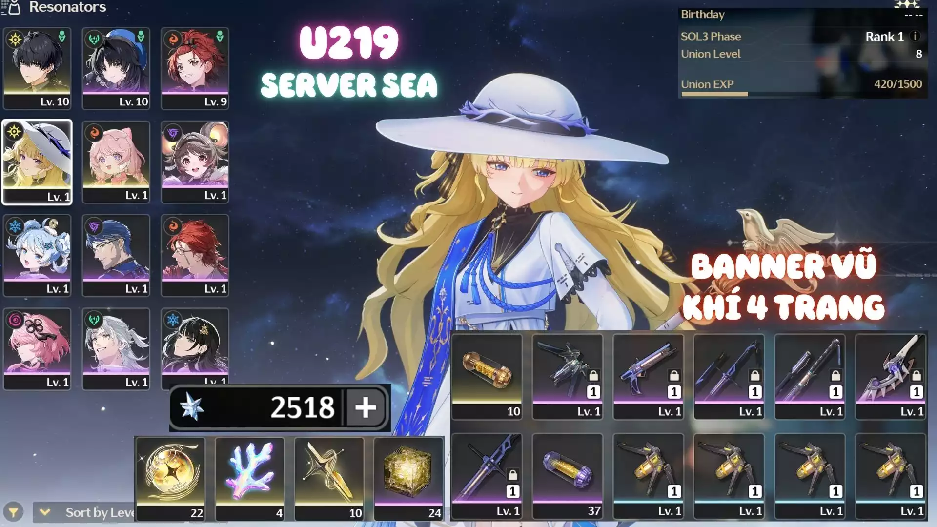 Khởi Đầu Có Phoebe ( Dư Đá + roll)