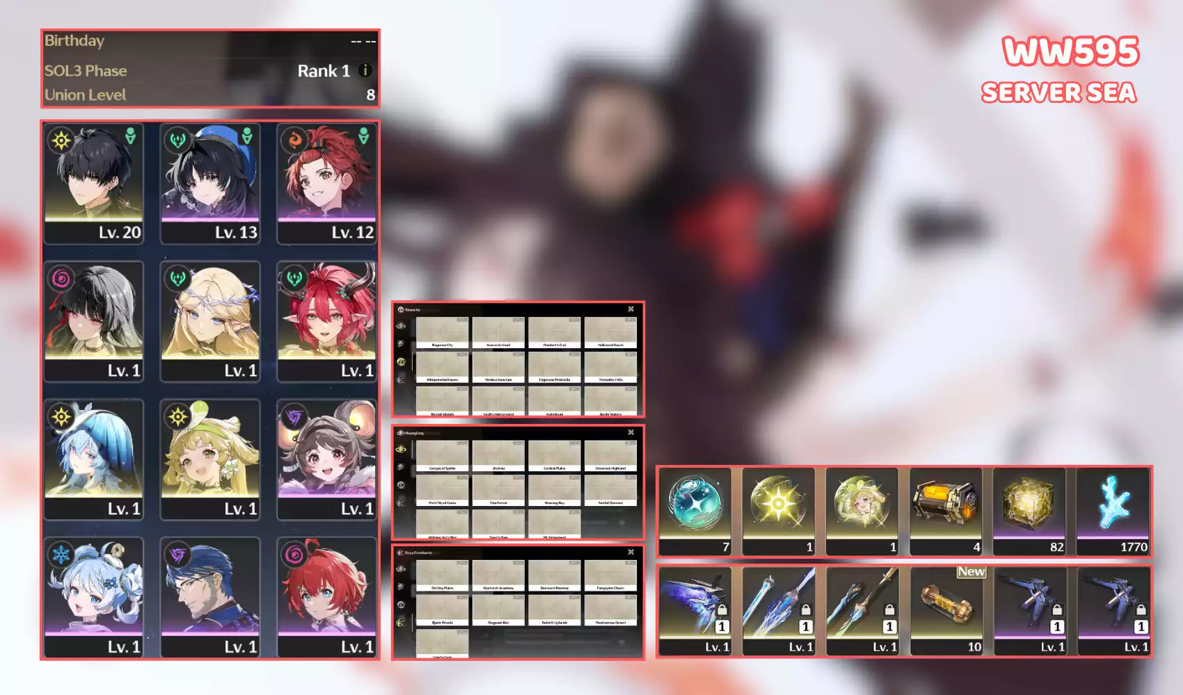 Siêu phẩm UL thấp Cartethyia trấn Ciaccona Chisa Shore trấn kiếm 5s