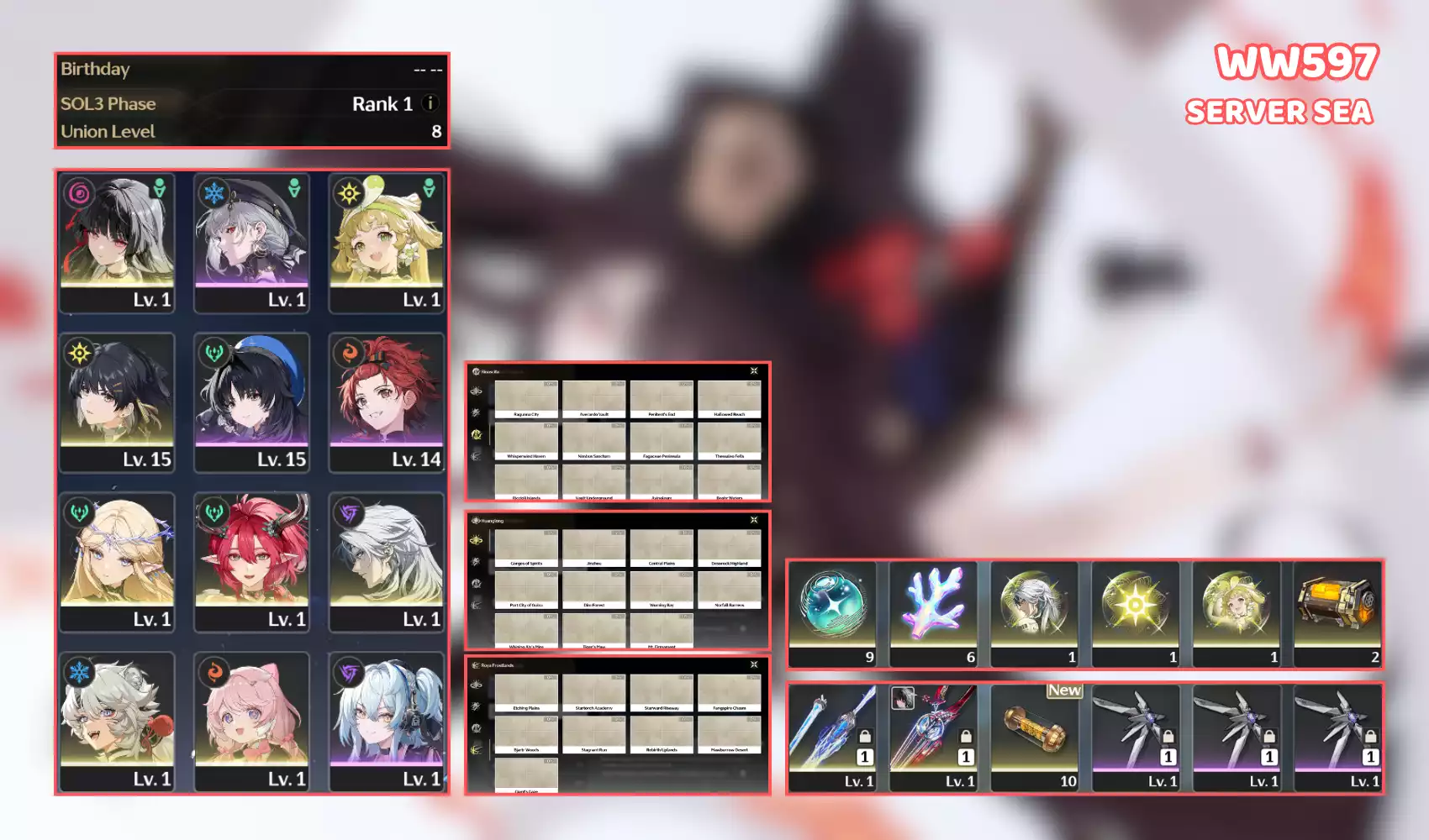 Siêu phẩm UL thấp Cartethyia trấn Ciaccona Chisa trấn