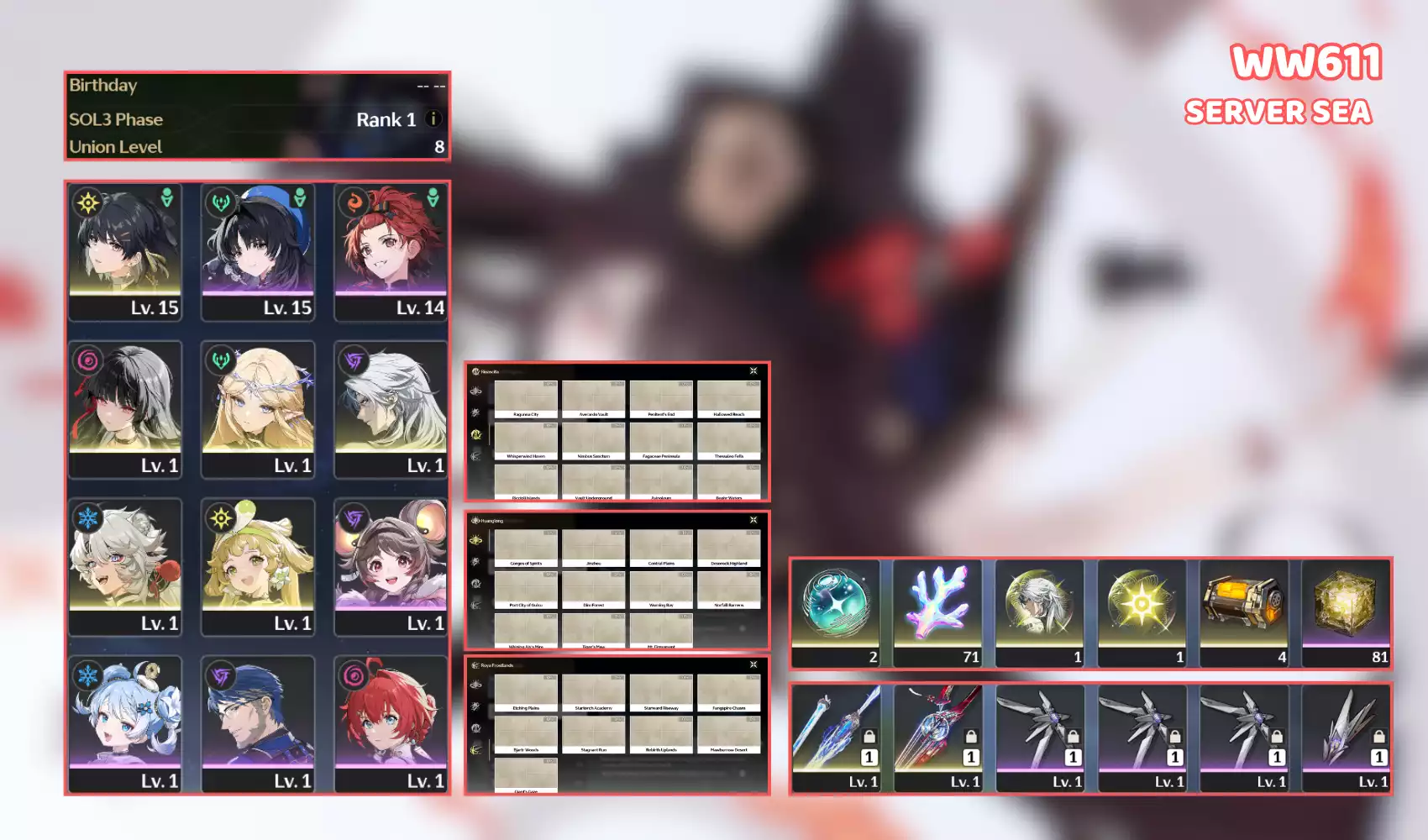 Siêu phẩm UL thấp Cartethyia trấn Chisa trấn nhân vật đã quay hơn 30 lượt