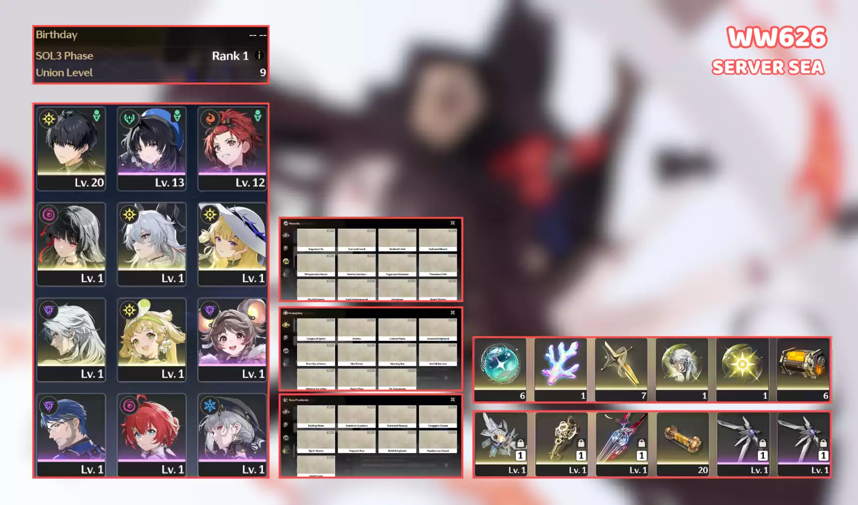 Siêu phẩm UL thấp Zani trấn Chisa trấn Phoebe trấn nhân vật đã quay hơn 50 lượt