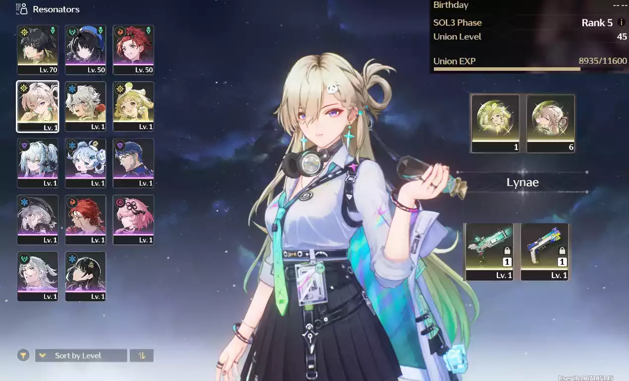 (SEA) UL45 Lynae RC6 Trấn + Verina RC1