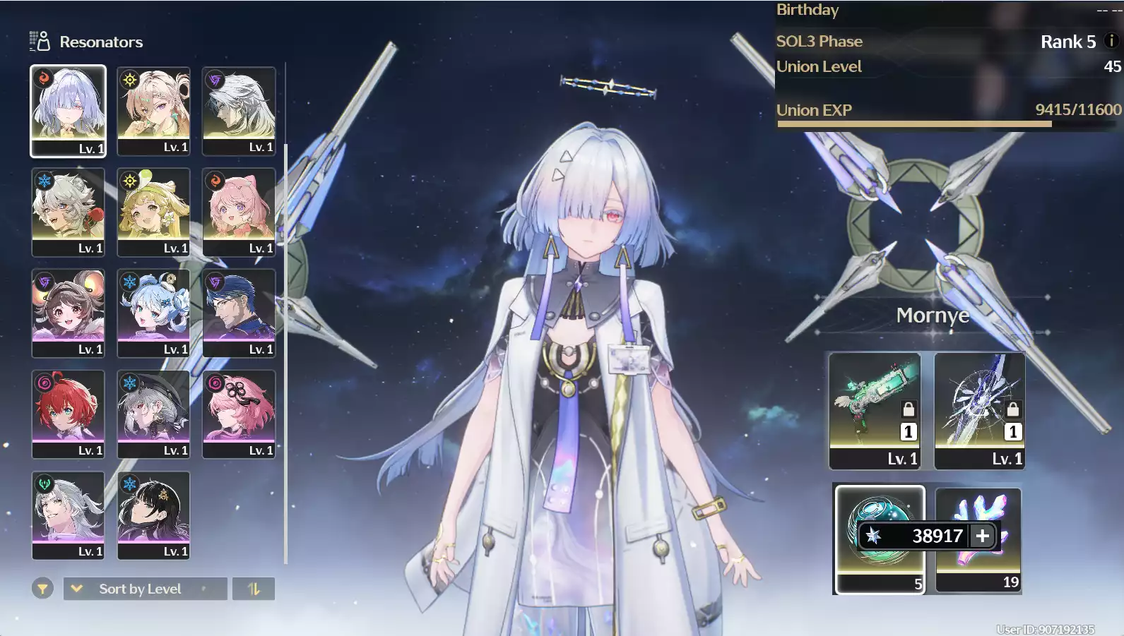 (SEA) UL45 Lynae Trấn + Mornye Trấn + 245 vé limit + Verina + Encore