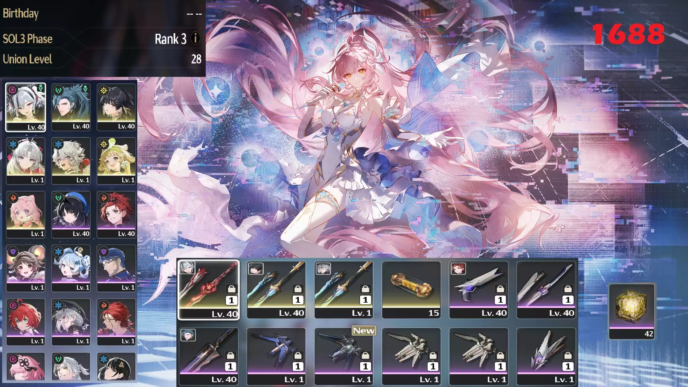 [ ACC VIP ] WW1688 Cam trấn + a long + Carlotta