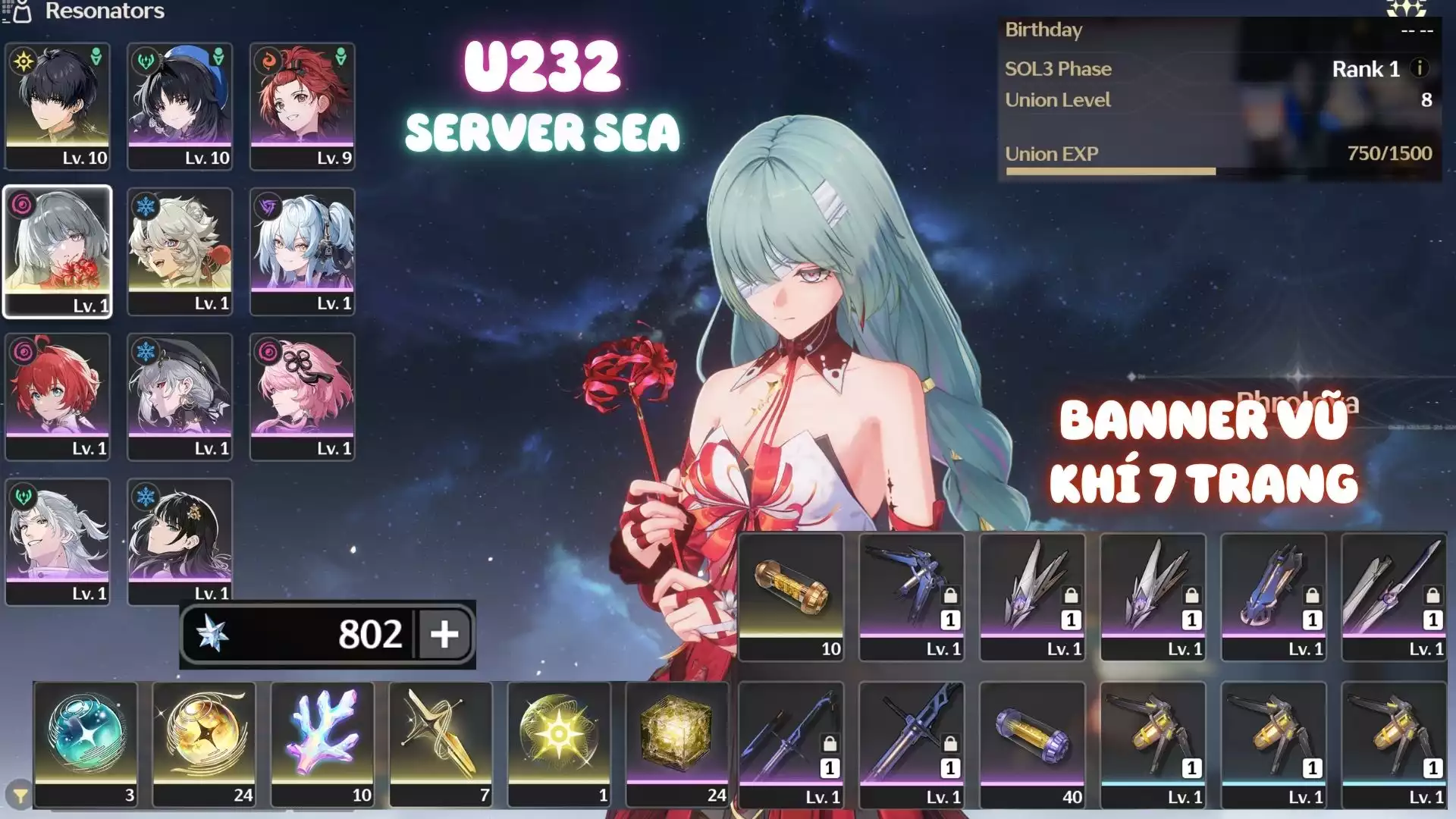 Acc Khởi Đầu Có Phrolova