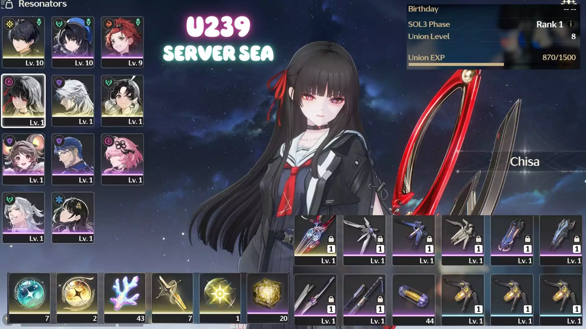 Acc Khởi Đầu Có Chisa Trấn