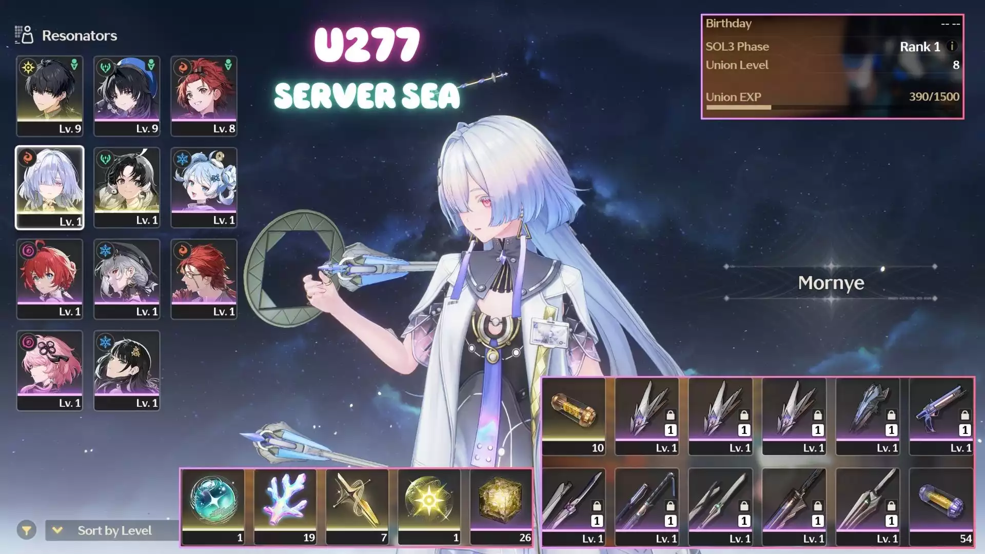 Acc Khởi Đầu Có Mornye