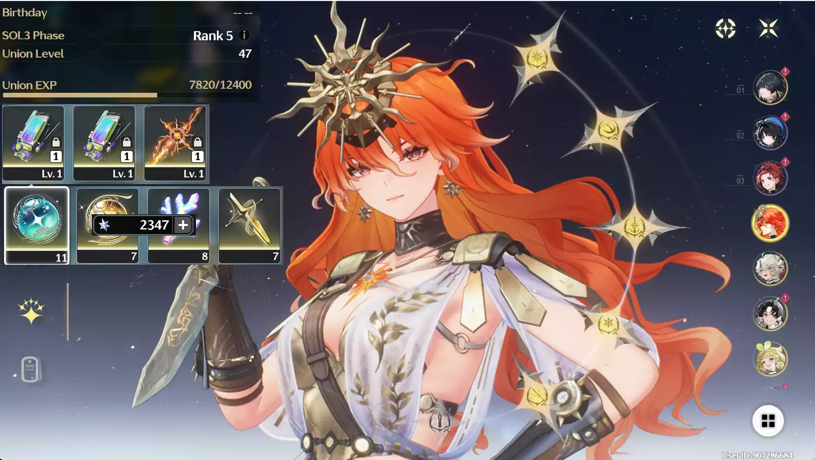 (SEA) UL45 Augusta RC5 Trấn + Verina