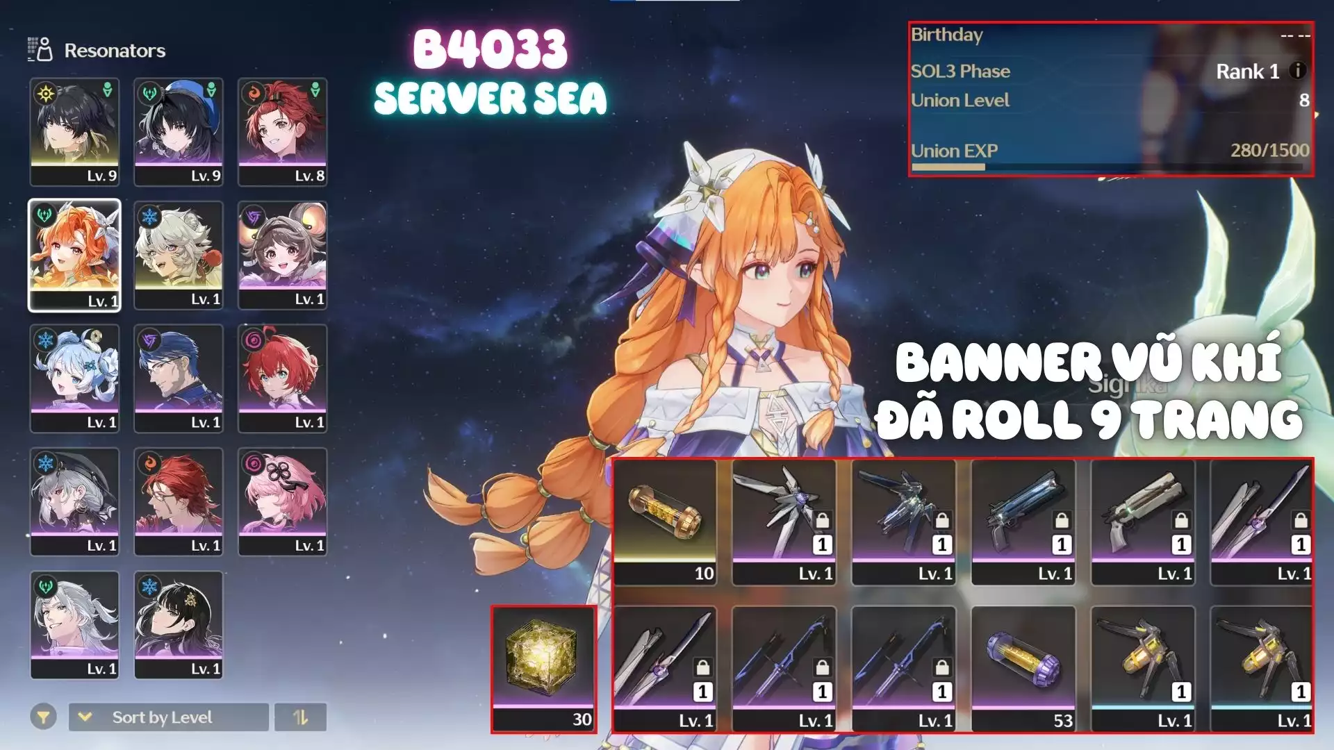 Acc Khởi Đầu Sigrika