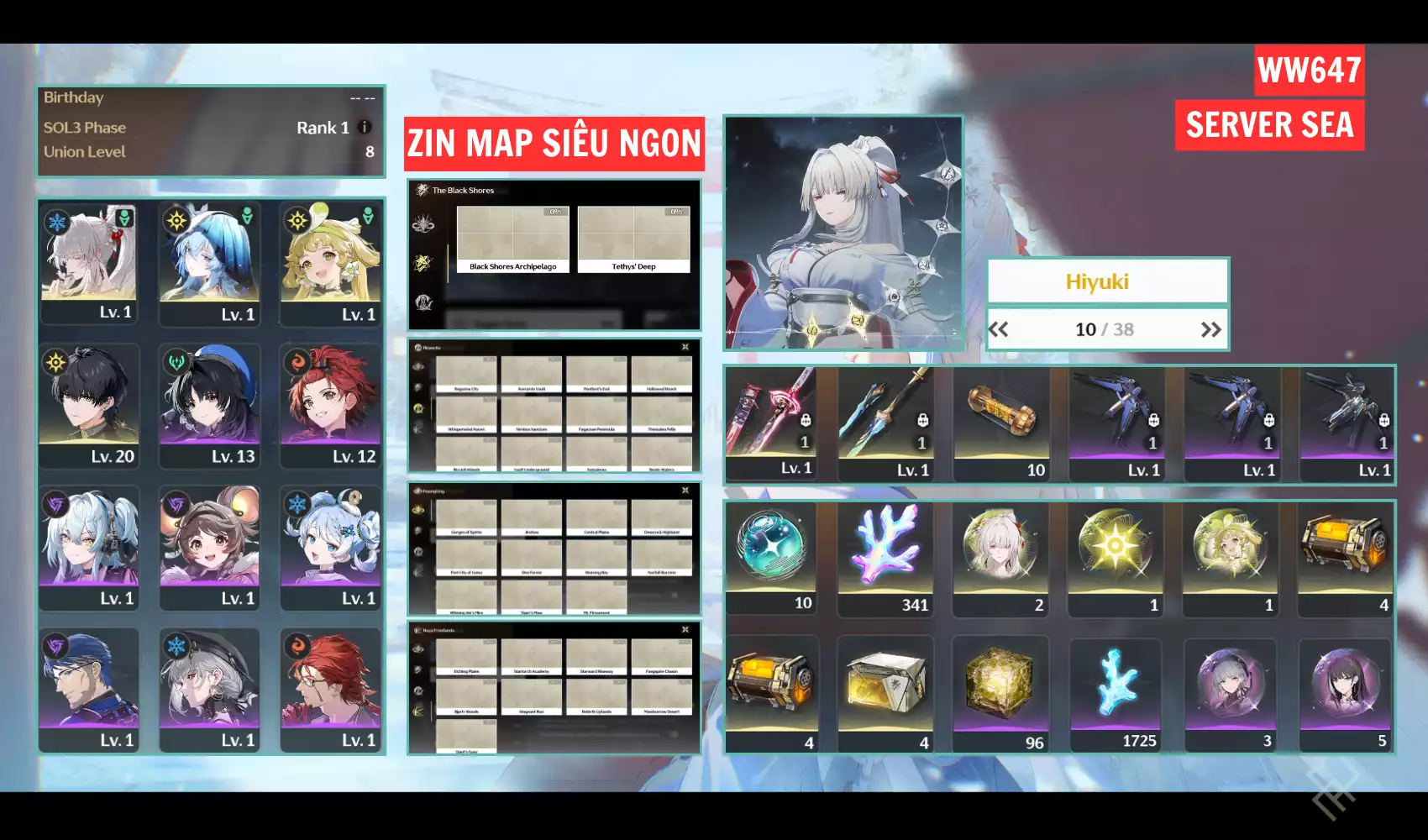 Siêu phẩm UL thấp Hiyuki RC2 trấn Shore kiếm 5s 341 san hô cày thêm xíu đổi RC3 là vip luôn banner 10 trang quay lấy rc4 là đỉnh cao luôn :))