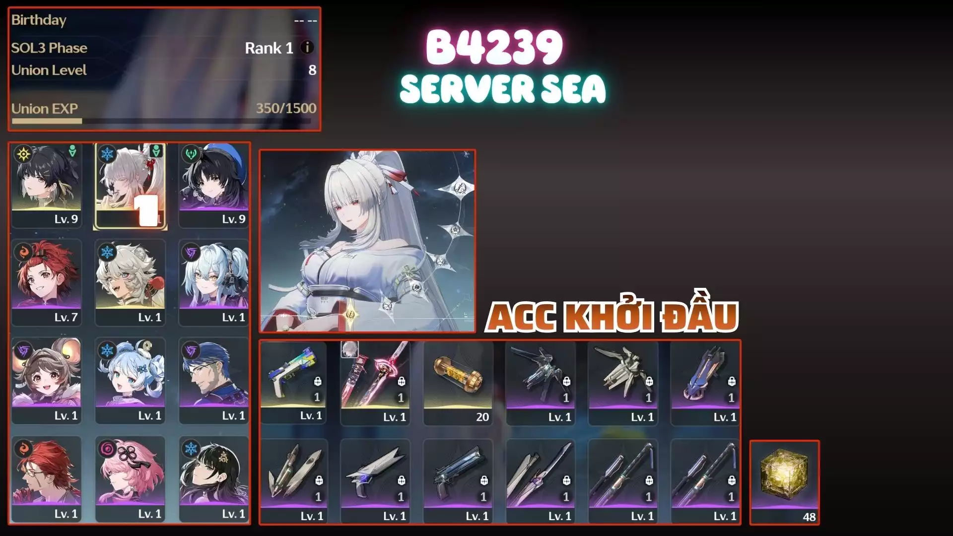 Acc Khởi Đầu Có Hiyuki Rc1s1